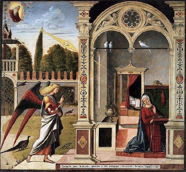 Vittore Carpaccio The Annunciation oil painting picture